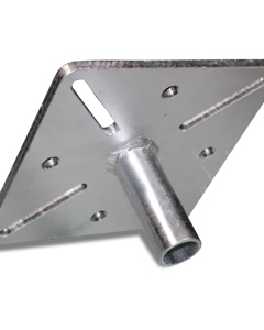 Wall-connection galv for anti-resting bow FLB